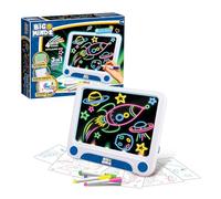 Big Minds - Tableau Magique Led | Tablette Dessin Enfant 3 En 1 | Tablette A Dessin 4 Ans+ | Tableau D'écriture 6 Pochoirs De Dessin Réversibles | Cadeau Enfant | Jouet Enfan 4 Ans