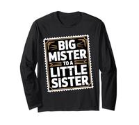 Big Mister to A Little Sister Fier frère Bond - Manche Longue