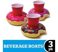 Big Mouth Inc. 0718856157020 Porte-Verres gonflables, en Forme de Donut