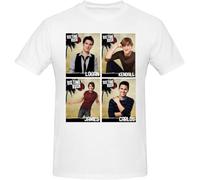 Big Music Time Music Rush T-T-Shirts Hemden Casual Cotton Crewneck Short Sleeve Tops Unisex Print Tee T-Shirts Hemden Black(Large)