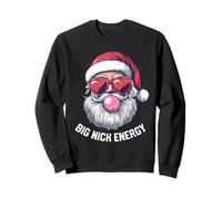 Big Nick Energy Gomme de Noël Motif Père Noël Sweatshirt
