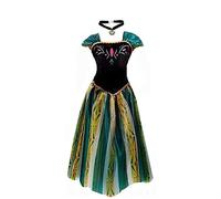 Big-On-Sale Costume de princesse pour femme adulte, vert, X-Large