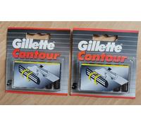 Big Pack 10 Lames GILLETTE " CONTOUR " Lot Recharge Rasoir Plus VINTAGE Original