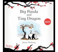 Big Panda And Tiny Dragon 2025 Wall Calendar
