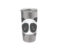 Big Panda Lady est amoureuse Gobelet isotherme en acier inoxydable double paroi