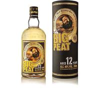 BIG PEAT 12 ans - Blended Malt Whisky - 46% Alcool - Origine : Ecosse/Islay - Notes de réglisse & de tourbe - Vieili 12 ans - Whisky de dégustation - 70 cl