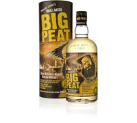 BIG PEAT - Blended Malt Whisky - 46 % Alcool - Origine : Ecosse/Islay - Notes de réglisse & de tourbe - Whisky de dégustation - 70 cl