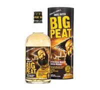 BIG PEAT - Blended Malt Whisky - 46 % Alcool - Origine : Ecosse/Islay - Notes de réglisse & de tourbe - Whisky de dégustation - 70 cl