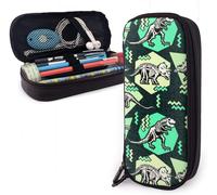 Big Pen Bag Dinosaur Bones Trousse ¿¿ Crayons Organisateur Mignon Sac De Papeterie Grande Capacit¿¿ Sac ¿¿ Crayons Pour Fou