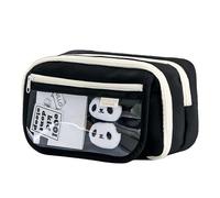 Big Pen Holder Pouch, Large Pencil Holder Pouch, Travel Pen Case Organizer, Large Capacity Stationery Pen Storage Pouch,Adorable Pencil Pouch Organizer with Zipper for School, Work, Or Traveling