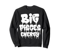 Big Poissons Energy Signe du zodiaque Février Mars Anniversaire Sweatshirt