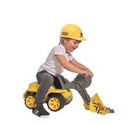 Big - Power Worker Maxi Pelleteuse - Porteur Enfant - Bras Articulé + Pelle Inclinable - Dès 3 Ans - 800055813, Jaune