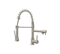 Essebagno Big Pro mitigeur évier à douchette mobile façon inox