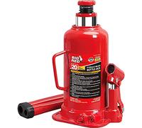 BIG RED Cric Bouteille hydraulique soudé Torin 20 tonnes pour réparation Automobile et Levage Domestique, Rouge, TAM92003B