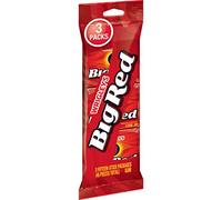 BIG RED SLIM PACK gomme à mâcher - 15 stick packs (MULTIBUY 3 PACK) AMERICAN IMPORTÉS