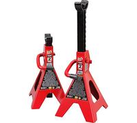 BIG RED Torin AT42002R-1 Paire de crics de Voiture en Acier Capacité 2 tonnes Rouge