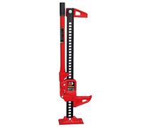 BIG Red TRA8335B Torin 33" Ratcheting Off Road Utility Farm Jack, 3 Ton (6,000 LB) Capacity, Red