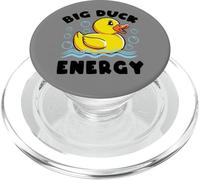Big Rubber Duck Energy Funny Duckie Crew Caneton Cadeau PopSockets PopGrip pour MagSafe