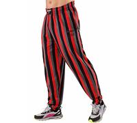 BIG Sam Sportswear Company Pantalon de survêtement Ample pour Homme avec Poches, Rouge, Taille S