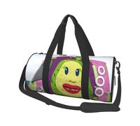 Big Sea Wave Sac de sport imprimé HD avec poche humide et compartiment à chaussures, sac de voyage pour homme et femme, Dessin animé avocat, Taille unique, Sac de voyage