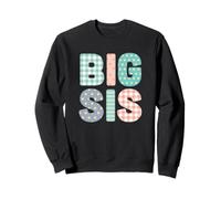 Big Sis - Cool Big Sister, Older Sister, Broderie Craft Sweatshirt
