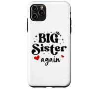 Big Sister Again Announcement Sign 2025 Sister to Be 2026 Coque pour iPhone 11 Pro Max
