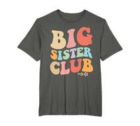 Big Sister Club Retro Graphic - Amusant, Design coloré pour Si T-Shirt