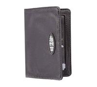 Big Skinny Card Case Slim Wallet, Holds Up to 16 Cards, Black