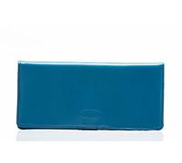 Big Skinny Executive Checkbook Wallet Accessoire de Voyage-Portefeuille à Deux Volets Femme, Ocean Blue