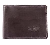 Big Skinny Men's L-Fold Passcase Leather Slim Wallet, Holds Up to 30 Cards, Brown