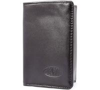 Big Skinny Men's Tri-Fold Leather Slim Wallet, Holds Up to 25 Cards