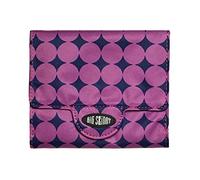 Big Skinny Trixie Portefeuille à Trois Plis Prune à Pois Taille Unique