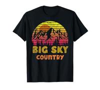 Big Sky Country Montana Treasure State est Le dernier Meilleur Endroit T-Shirt