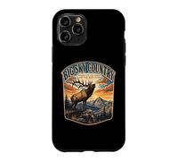 Big Sky Country où Le Elk Bugle et Les Hommes écoutent Le Montana Coque pour iPhone 11 Pro
