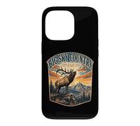 Big Sky Country où Le Elk Bugle et Les Hommes écoutent Le Montana Coque pour iPhone 13 Pro