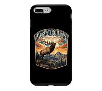Big Sky Country où Le Elk Bugle et Les Hommes écoutent Le Montana Coque pour iPhone 7 Plus/8 Plus