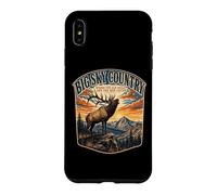 Big Sky Country où Le Elk Bugle et Les Hommes écoutent Le Montana Coque pour iPhone XS Max