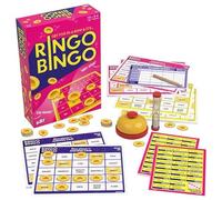 Big Sky Games Ringo Bingo Jeu de société familial officiel | Appels de numéros rapides avec anneau rotatif | Bingo classique avec une torsion | Divertissement de fête pour adultes et enfants | 2