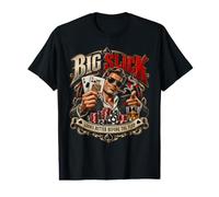 Big Slick :: Looks Better Before The Flop Funny Poker Player T-Shirt Graphique avec Valeur