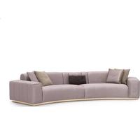 Big Sofa Canapé Six places Meuble rembourré Textile Luxe Aménagement Salon