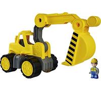 BIG Spielwarenfabrik 800054835 Big Power Worker Pelleteuse + Figurine Jaune