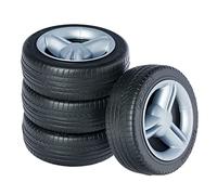 BIG Spielwarenfabrik 800056497 Fulda Whisper Wheels, Noir, Gris