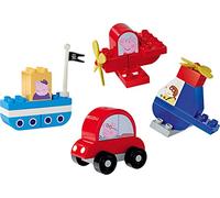 BIG-Bloxx - Peppa Pig Fahrzeuge - 4 Peppa Wutz Spielzeug-Fahrzeuge für Kinder vo