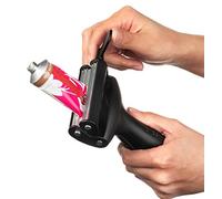 Big Squeeze Presse-Tube en métal de qualité Professionnelle, idéal pour Les Artistes et Les stylistes - Fonctionne avec Peinture, Teinture pour Cheveux, crèmes de Prescription, cosmétiques - Noir