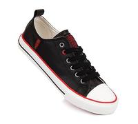 Big Star Low-Top Sneakers W Jj274129 Noir Chaussures Femme, Noir, 39 EU