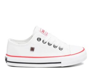 Big Star Shoes J FF374200-101, Girl,Boy Plimsolls, White, 34 EU
