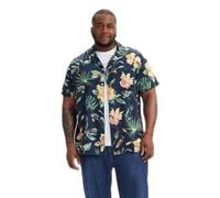 Levi's Camp Shirt de Camping Big Sunset Multicolore, Nepenthe Floral Navy, XXXL Homme
