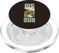 Big sur Bixby Bridge Retro 90s Vibe PopSockets PopGrip pour MagSafe