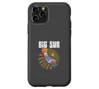 Big sur California Outdoors Retro Mountains & Waves Coque pour iPhone 11 Pro