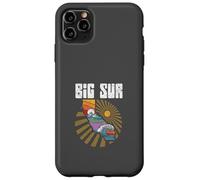 Big sur California Outdoors Retro Mountains & Waves Coque pour iPhone 11 Pro Max
